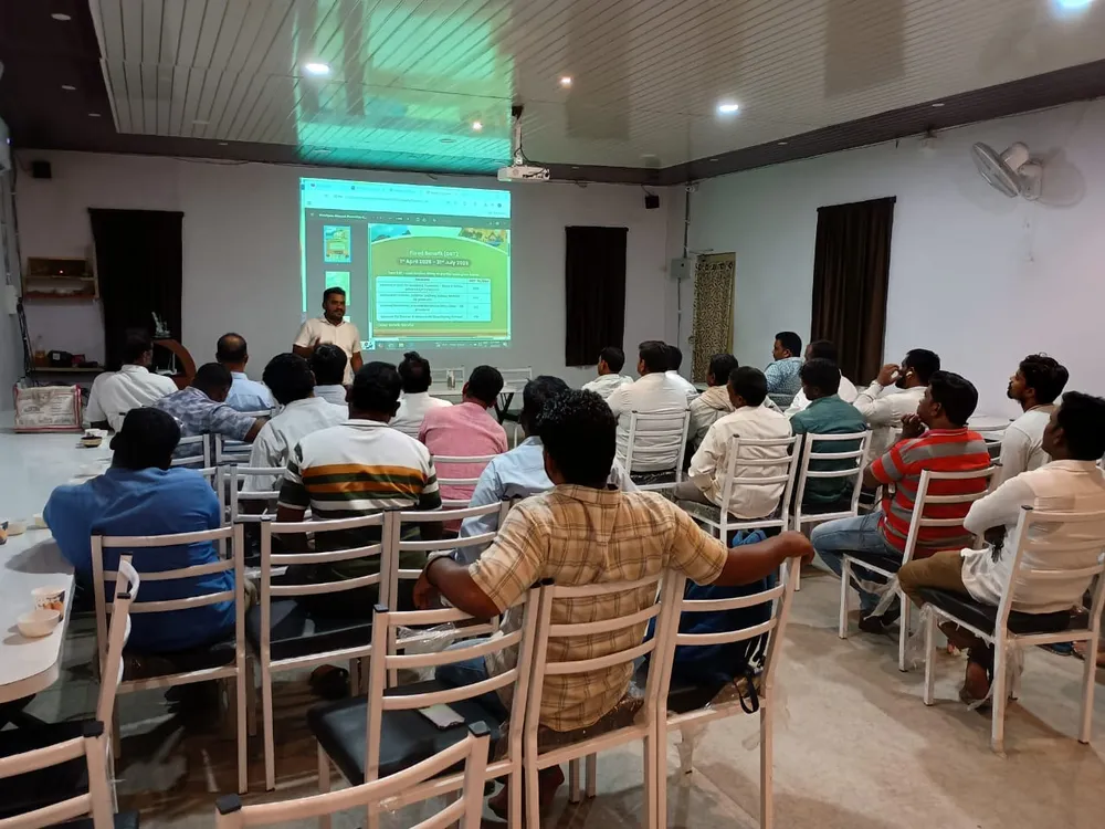 Advisor training session at Srimata Associates