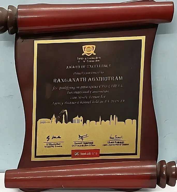 Kotak Life Award of Excellence – Ranganath Agnihotram