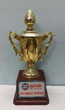 Kotak Life Fasttrack Partner trophy