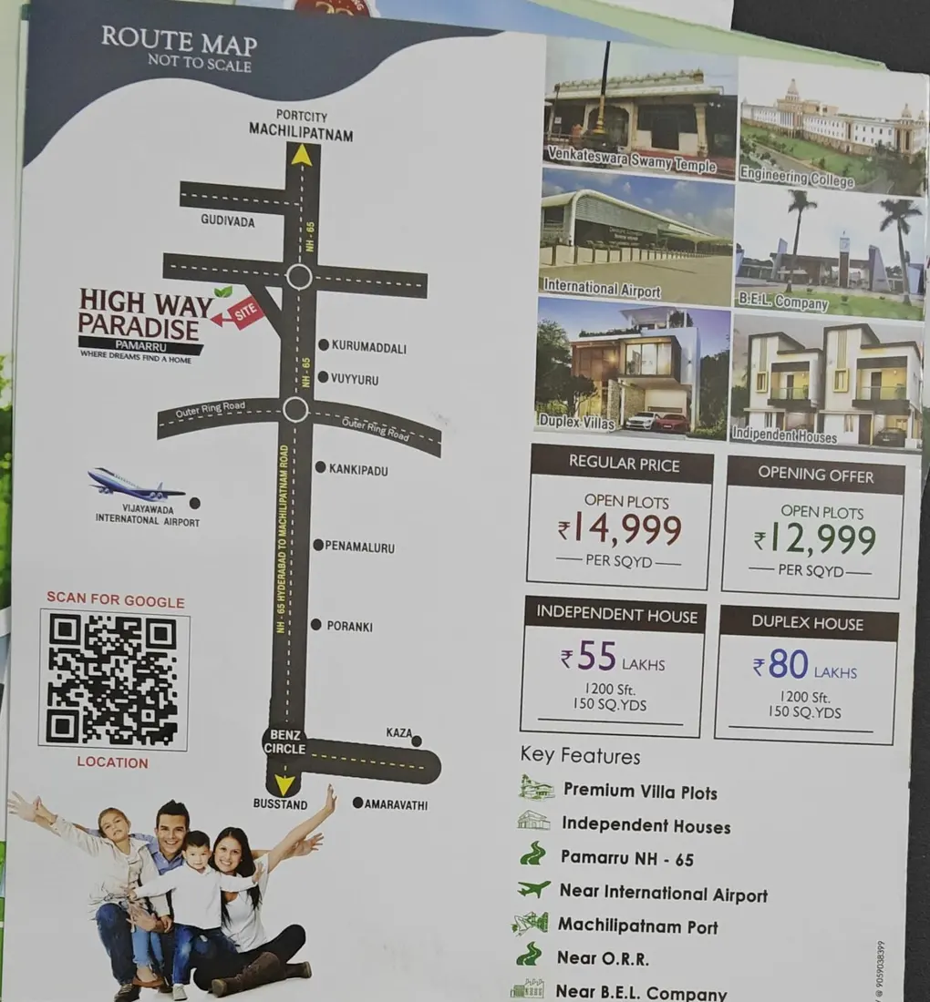 Highway Paradise layout and route map