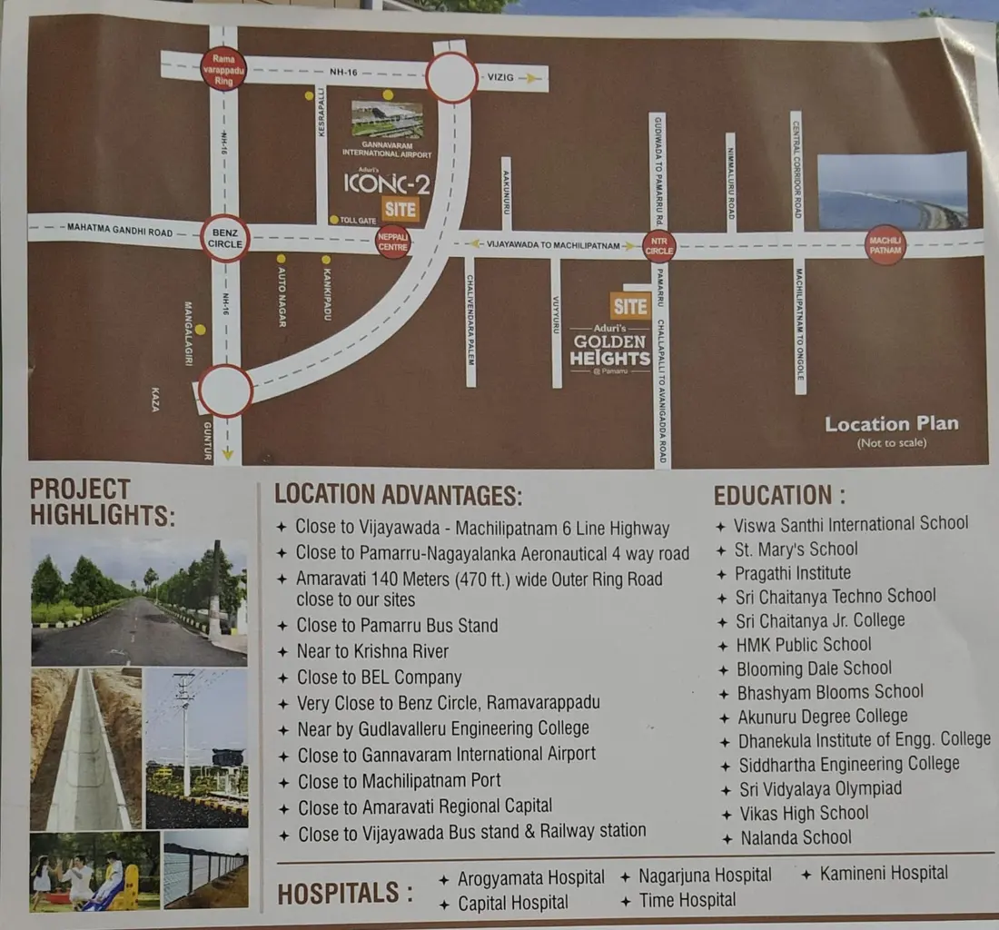 Iconic-2 layout and route map
